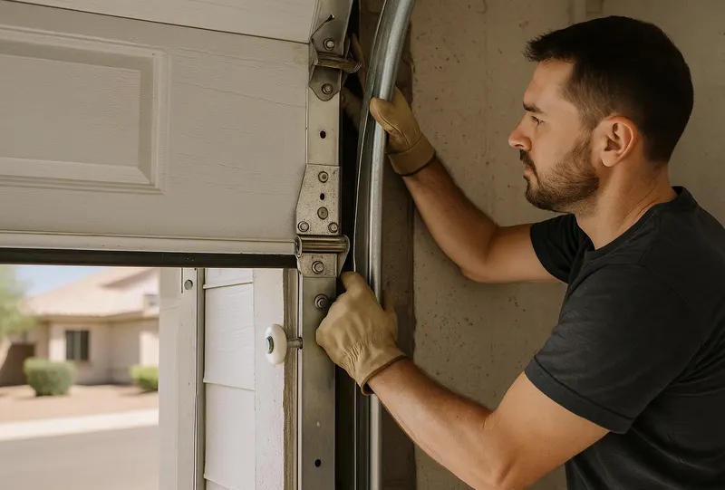 Garage Door Spring Replacement in Corona